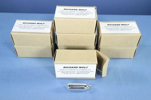 Lot of Richard Wolf CO2 Cartrige 7 boxes for CO2 Metromats with Warranty