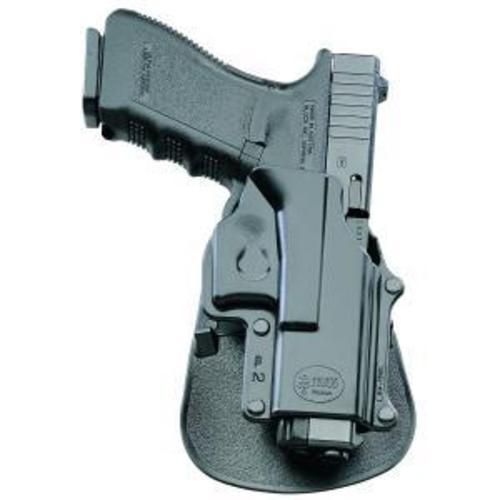 Fobus gl2rpl black roto paddle lh gun holster for glock 17/19/22/23/31/32/34/35 for sale