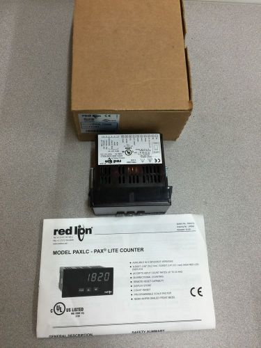 NEW IN BOX RED LION CONTROLS DIGITAL COUNTER PAXLC600
