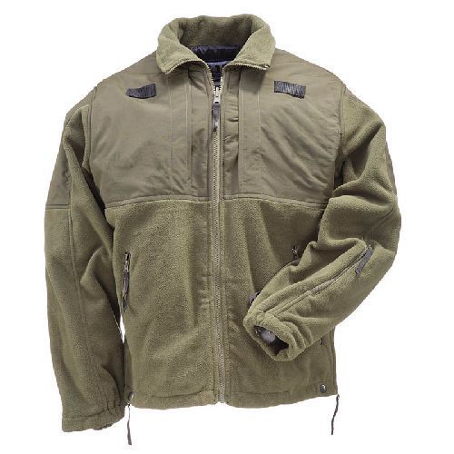 5.11 tactical fleece jacket sheriff green size large for sale