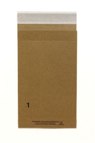 8 3/4 x 12 Eco-Natural Shipping &amp; Mailing Bags 250/lot Durable Mailers Envelopes