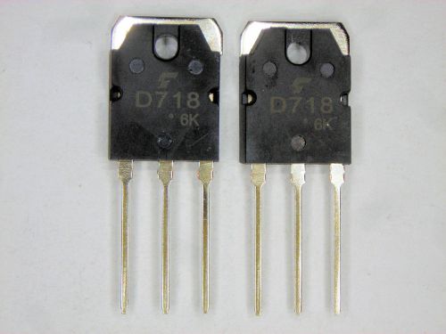 2SD718 Toshiba Transistor 2 pcs
