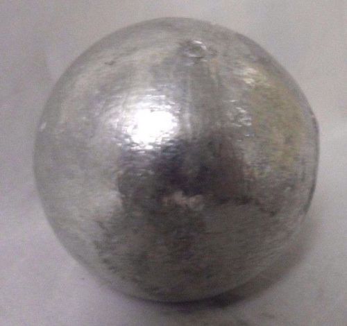 1 Lb. Zinc Anode Ball .9998 Pure Zinc Bullion Round Ball Free Shipping