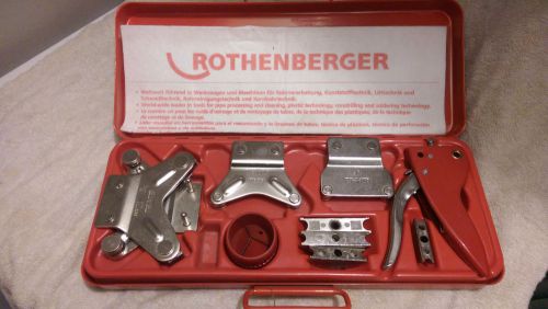 Rothenberger mini pipe bender kit 1/4&#034; - 5/16&#034; - 3/8&#034; - 1/2&#034; for sale
