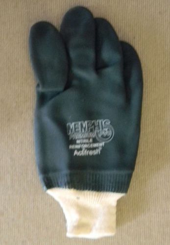 Men&#039;s gloves 995memphis size l premium pvc nitrile reinforced #6400 for sale