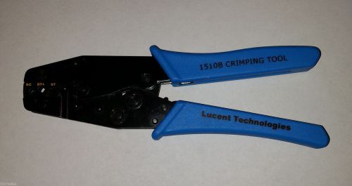 Avaya Lucent Technologies 1510B Fiber Optic Crimp Crimping Pliers Tool