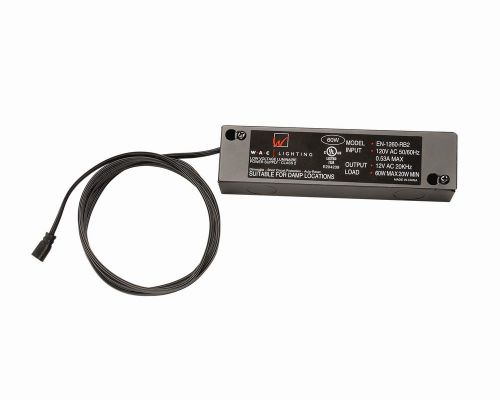 Wac lighting 60w class 2 remote dimmable transformer with 6&#039; power cord for sale