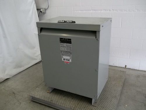 Mgm 63 kva 3 phase pri 480 volt sec 480y/277 volt transformer (tra3091) for sale