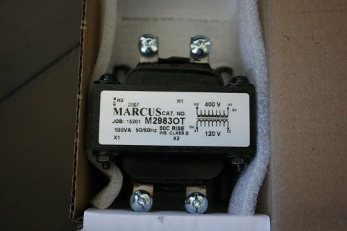 Marcus m2983ot transformer 100va 50/60hz *new in box* for sale