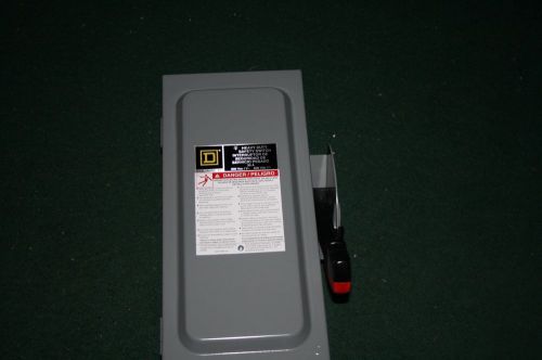 Square D heavey duty safety switch H361 / 30A / 600 V