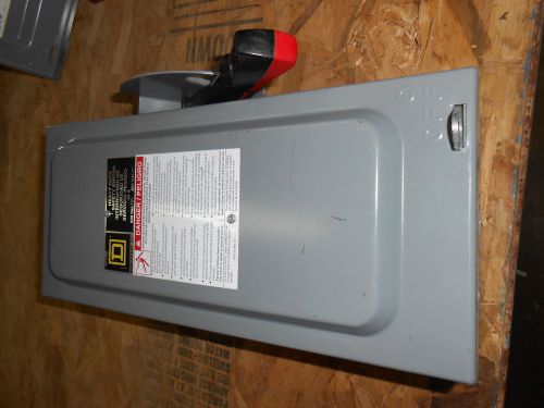 SQUARE D H361 SAFETY SWITCH 30 AMP 600 VOLT DISCONNECT