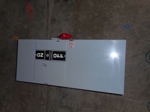 Ge th3363 safety switch 100 amp 600 volt disconnect for sale
