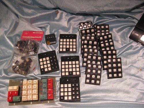 HUGE NOS Lot of Vintage kepads for calculators hobby