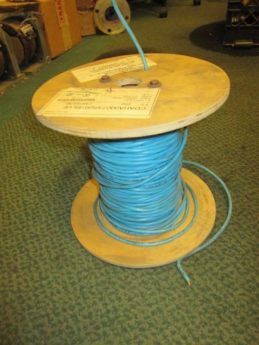 UL Communication Wire CDAHA00073/500&#039;/BLUE CMP/CL3P AWG: 22/2C+16/2C 136ft Used