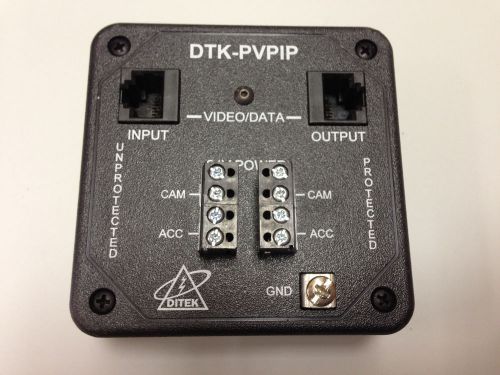 Ditek DTK-PVPIP IP/PoE Camera Surge Protector