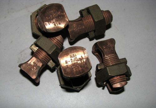 2/0 awg copper split bolt nsi # n-2/0 quantity 5pcs for sale