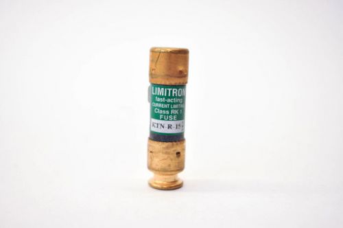 Cooper bussmann ktn-r-15 fast acting current limiting fuse for sale