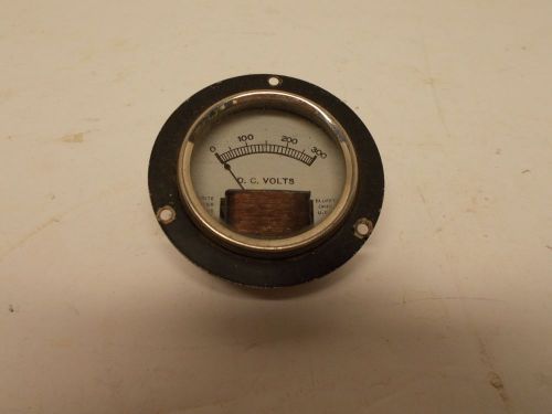 Vintage READRITE Gauge Model # 831~ 0-300 D-C VOLTS~ 2.75&#034; Diameter