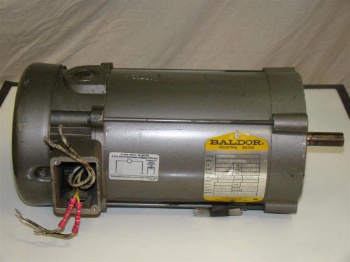 Baldor DC Motor .75hp 1750Rpm 180v 34-6208-3946 P010788