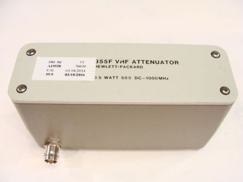 Hp agilent keysight 355f programmable step attenuator 0-120db dc-1ghz 10db steps for sale