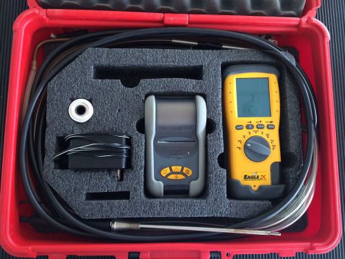 UEI C155 Kit Eagle 2X Extended Life Combustion Analyzer With Printer