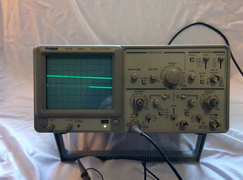 Protek 6020R 20 MHz Oscilloscope - 1 probe - Science - Experiments