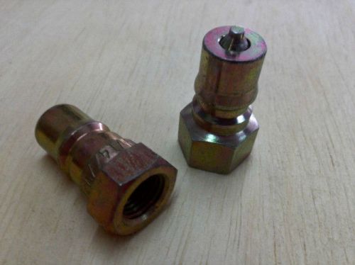Hydraulic Quick Coupler - Equal to &#034; Male Parker # H2-63