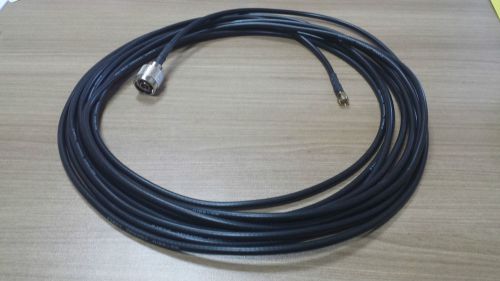 RPSMA to N type cable 25 ft - RG58 flexible cable - Made by Intellinet Network