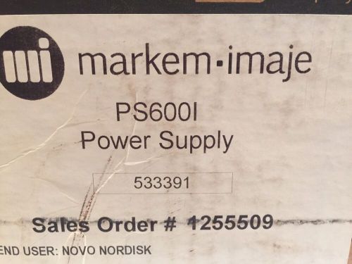 Markem-Imaje PS600I Power Supply *New In Original Box, Pristine Condition*