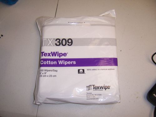 ITW TexWipe TX309 AlphaWipe TX 309 Bag of 150