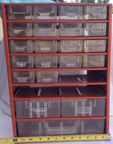 Vintage Raaco Metal Storage Cabinet Organizer Drawer Small Parts Bin Screws