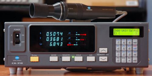 Konica Minolta CA-310 Color Analyzer with CA-PU32 Measuring Probe