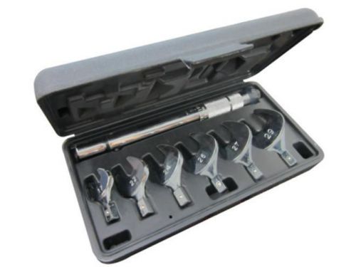 MASTERCOOL 70078 Torque Wrench includes sizes: 17, 22, 24, 26, 27 and 29 mm
