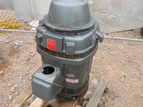 Emerson u.s. vertical electric motor 365tp 460v 75hp model s323a cat.h075s2slg for sale