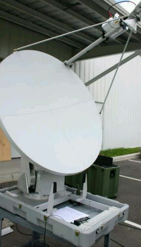 TracStar 1.2m Self Deploy Flyaway Satellite Antenna 1200p4 system KU Band