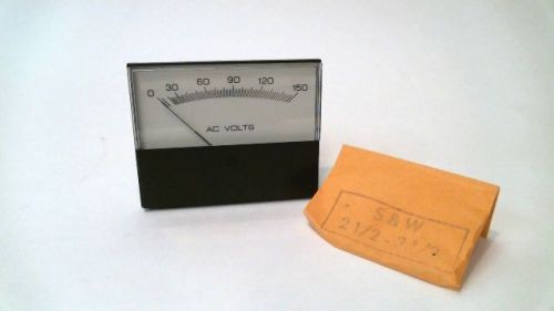 Yokogawa 260344PZPZ1 Scale: 0-150 VAC Voltmeter