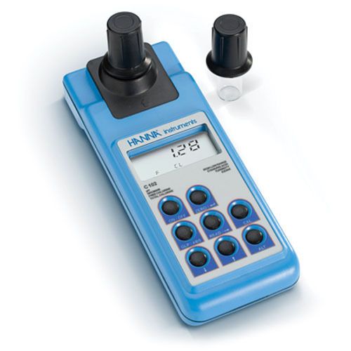 Hanna instruments hi 93102 tool for water ana, turb/cl2/ph/br/fe/i/cys for sale