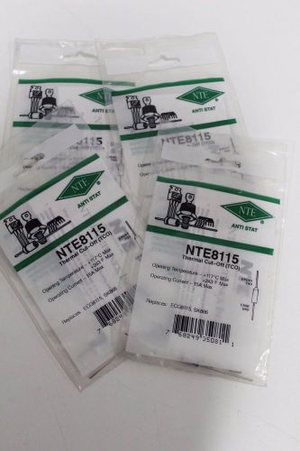 4X New Brand No. 29C4799 Nte Electronics Nte8115 Fuse, Thermal, 117C, 15A, 277V