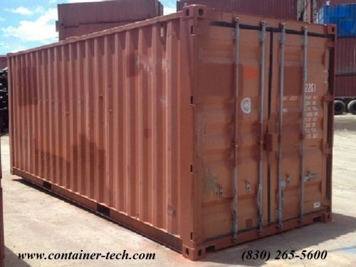 20&#039; std steel, Cargo Ocean Shipping Storage Containers, Conex Boxes / Dallas, TX