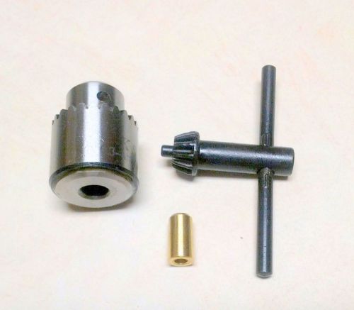 USA Shipping - Miniature JT0 Drill Chuck 1/64&#034; to 5/32&#034; with 1/8&#034; adapter