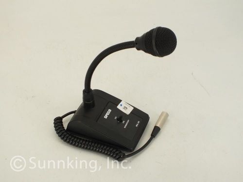 SPECO Technologies MHL-5S Gooseneck Adjustable Desktop Microphone