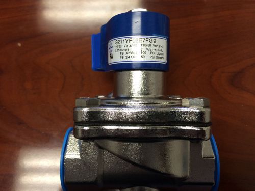 Gc valve s211 series 1&#034; normall closed 120v new free shipping for sale