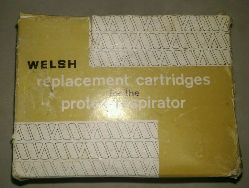 4 Pk Welsh Safety Mask Protex Respirator Filter Cartridges Equipment 7500-7