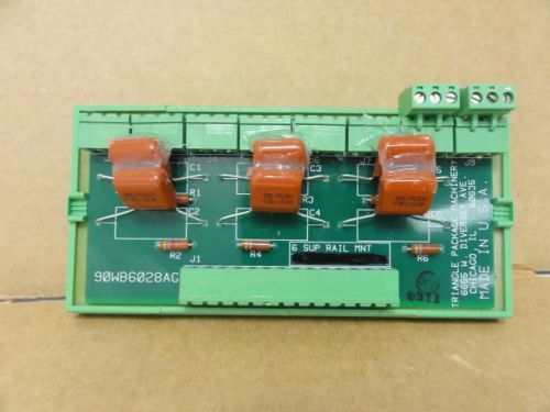 155217 Old-Stock, Triangle 90WB6028AG-REP Rail Mount PCB