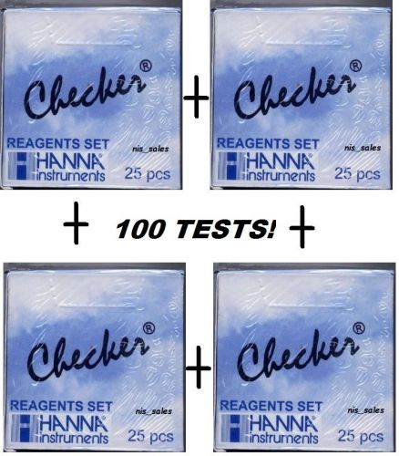 Hanna HI 713-25 Checker Phosphate Reagent - (100) Tests - PROFESSIONAL PACK!