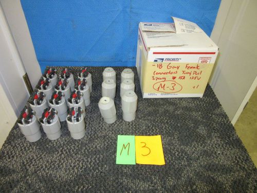 18 arrow hart locking connector plugs outlet twistlock l5-15 15a 125v female new for sale
