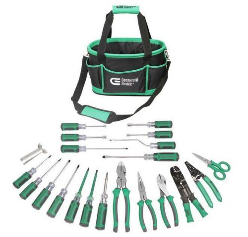 Commercial electric - electrician&#039;s tools set kit 22-piece for sale