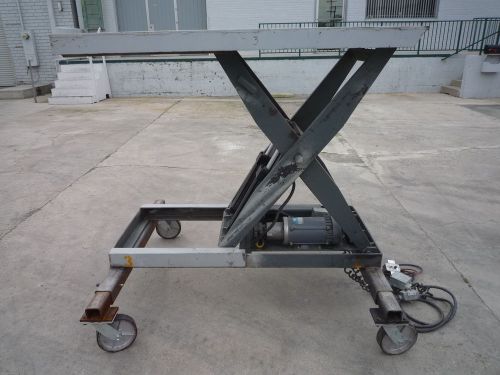 4,000 lbs. hydraulic powered scissor lift platform for sale