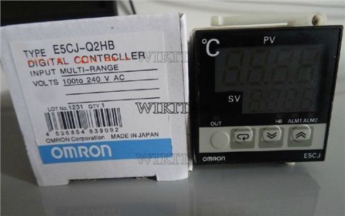 Omron Temperature Controller E5CJ-Q2HB 100-240VAC NEW IN BOX