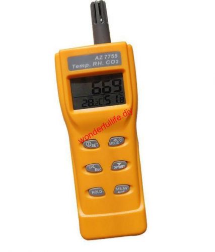 Co2 detector humidity dew point temperature detection rh temp co2 tester 3in1 for sale